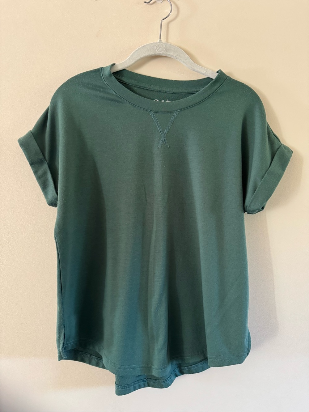 Maurices Dark Green Short Sleeve Crewneck Tee